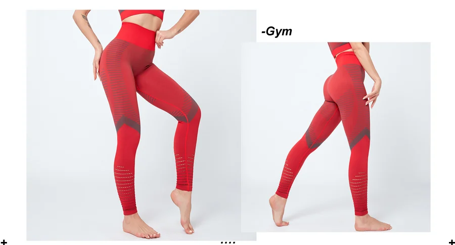 BINAND Seamless Sports Leggings Sport Women Fitness High Waist Yoga Pants Women Hollow Gym Leggings Dry Fit Yoga Leggings Female