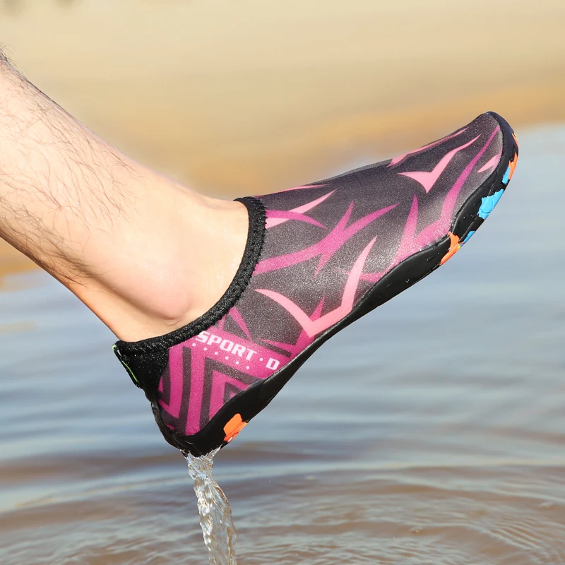 

Women Sneakers Swimming Shoes Water Sports Aqua Seaside Beach Surfing Slippers Upstream Blue Athletic Footwear Discount Sale