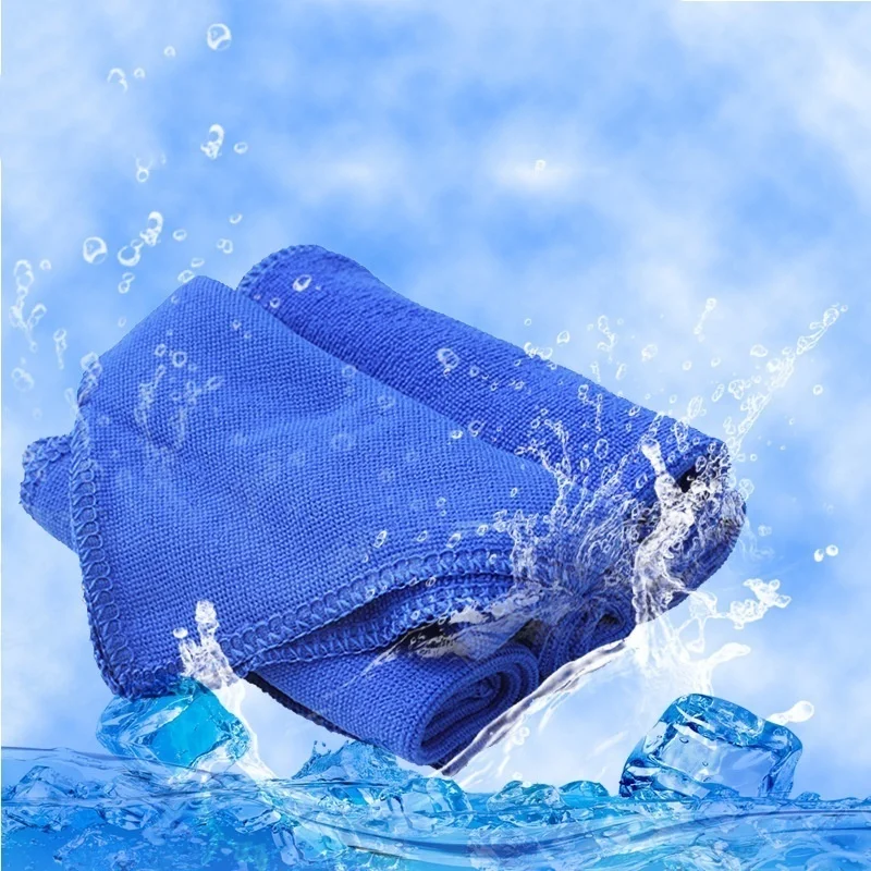 10 шт. синие мягкие впитывающие моющиеся полотенца для авто Уход полотенца для чистки из Микрофибры Кухонные полотенца аксессуары для протирки посуды ткань для чистки