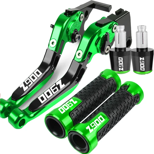 Motorcycle CNC Aluminum For KAWASAKI Z900 2017-2019 Brake Clutch Levers Handlebar Handle Grips Ends Z 900 Z-900 2018 2017 2019 Z900 2017-2019