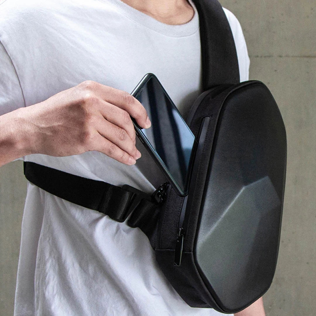 Xiaomi mijia BEABORN polyhedron PU рюкзак сумка водонепроницаемый красочный отдых Спорт нагрудный пакет сумки для мужчин и женщин путешествия Кемпинг