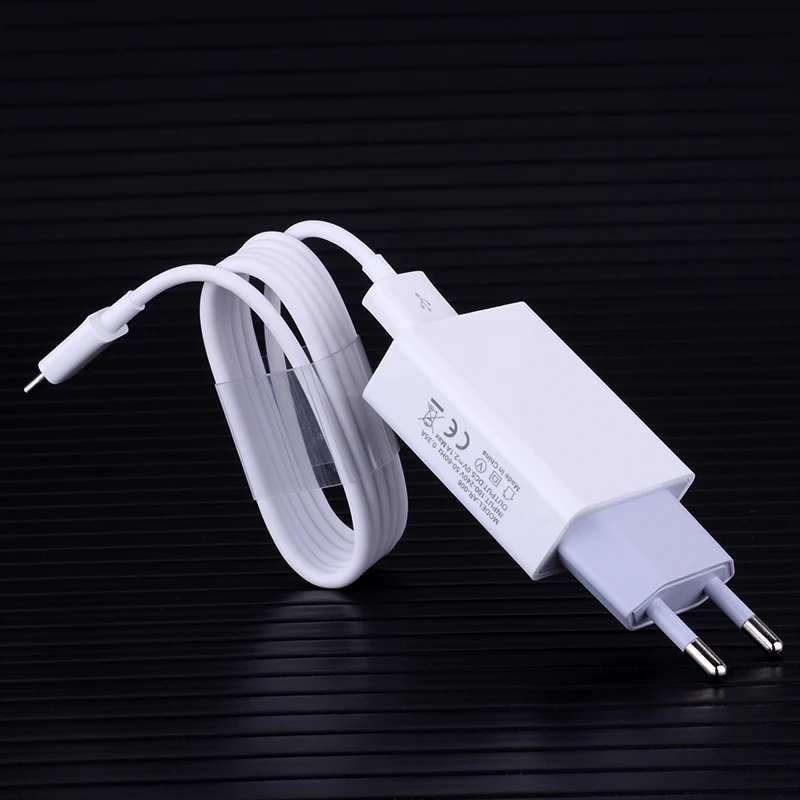 Charger Adapter For Samsung Galaxy S6 S7 Edge S8 S9 S10 E Note 10 pro 8 9 A6 A7 A9 A8 J4 J6 J8 Plus 2018 Micro USB Cable | Мобильные