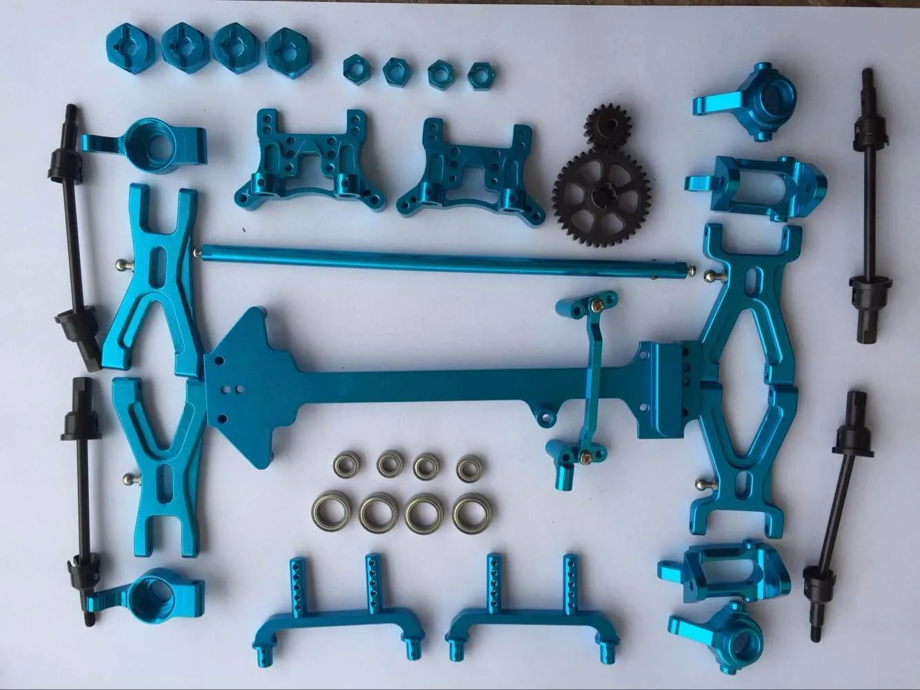 WLtoys 1/18 A949 A959 A969 A979 K929 Модернизированный металлический Радиоуправляемый набор деталей для автомобиля, запчасти для приводного вала, плата рулевого ступицы, редуктор