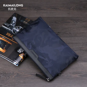 

Portable Zipper Clutch Bag High Capacity Soft Interior Slot Pocket Fashion Casual Clutch Bag Pochette Uomo Bag for Men DB60CB