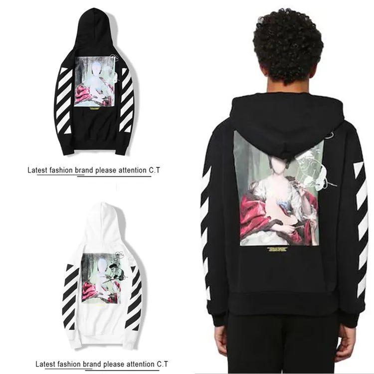 off white faceless hoodie