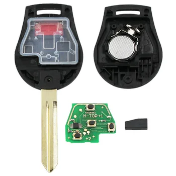 

Remote Key Fob 2+1Button 315MHz ID46 For Nissan Rouge Cube Juke Versa CWTWB1U751
