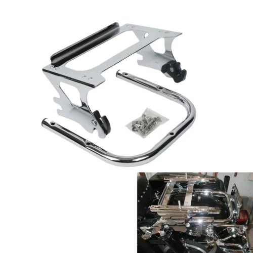 

Motorcycle 2-Up Tour Pack Mount Luggage Rack For Harley Touring Road King Electra Glide FLHT FLTR FLHX 1997-2008 2007 2006 2005