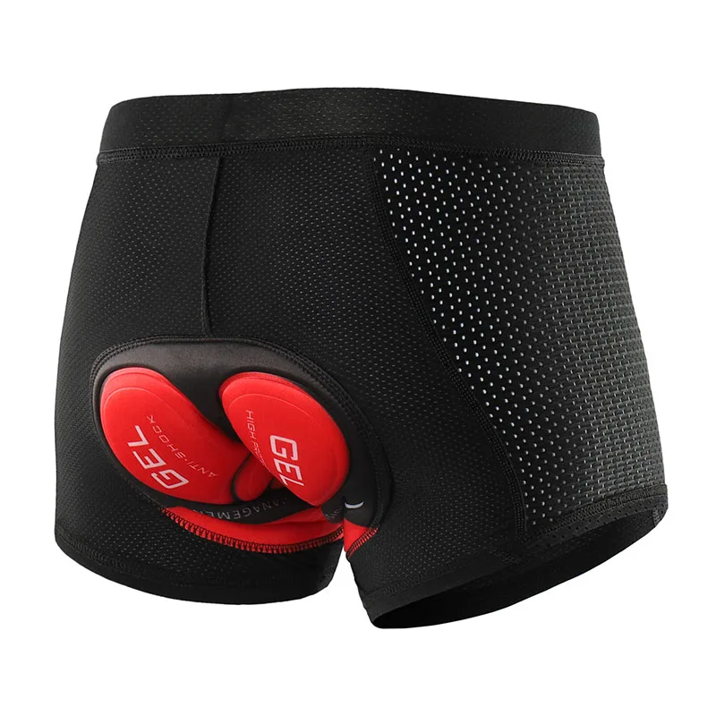 HPTRM Fox Men's Breathable Bicycle Shorts, 5D gel Cushion Underwear, Shock Proof, Mountain Bike and Road Bike