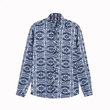 Рубашка из чистого хлопка с принтом «Король покера» 184