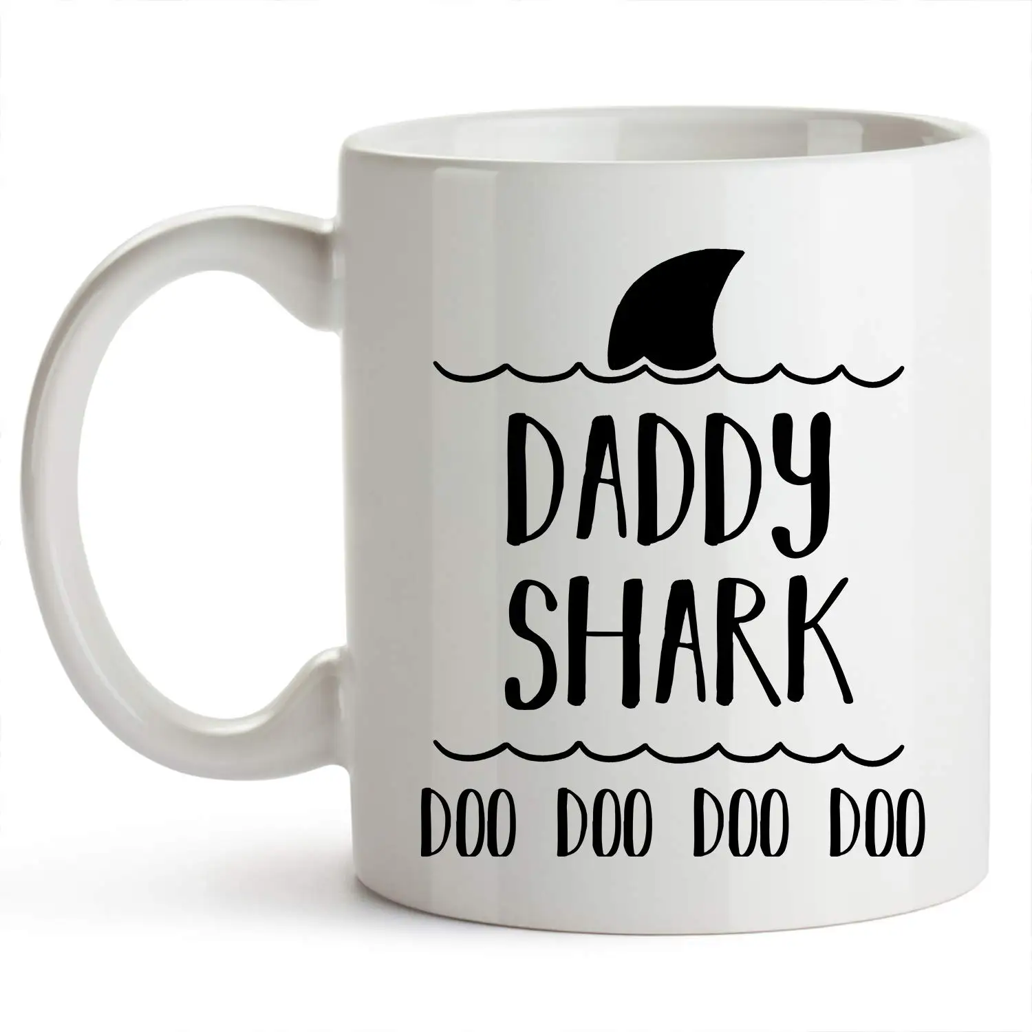 Папа акула кружка 11 унций папа Акула кофейная чашка | Дом и сад