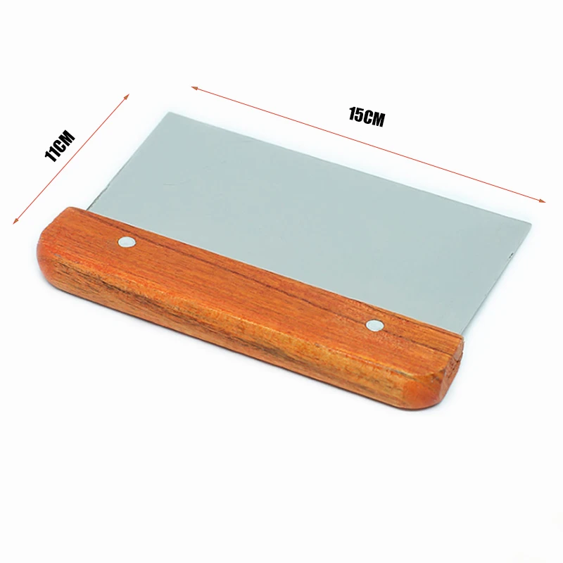 Hardwood Handle Soap Cutter Steel Straight Wavy Slicer Cutter DIY Soap Making Tools 6