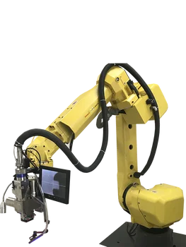 Cheap 6 Axis Industrial Robotic Arm Continous Laser Welder Corner Pipe Sheet Metal Robot Laser Welding Robot