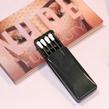 

4pcs Reusable Cotton Swabs with None Falling off Double Tips Portable Travel Silicone Ear Swab Safety Washable Cotton Buds