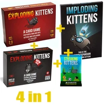 Adult Board Games NSFW Edition Kitten Original Edition Family Party Strategy Explode Fun Cards Game Child Toy Exploding Kittens