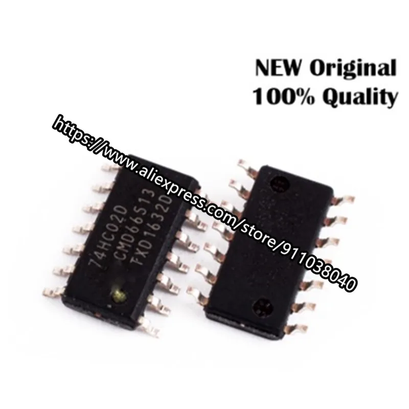 10 шт./лот 74HC02D SOP14 74HC02 SOP SN74HC02DR SN72HC02 SMD SOP-14 Новинка