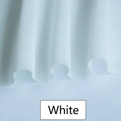Белый Meetee 100/300X150 см трёхслойная сетчатая ткань DIY швейная спортивная обувь чехол для сиденья автомобиля ткань 3D дышащая сумка для дивана аксессуар - Цвет: Белый