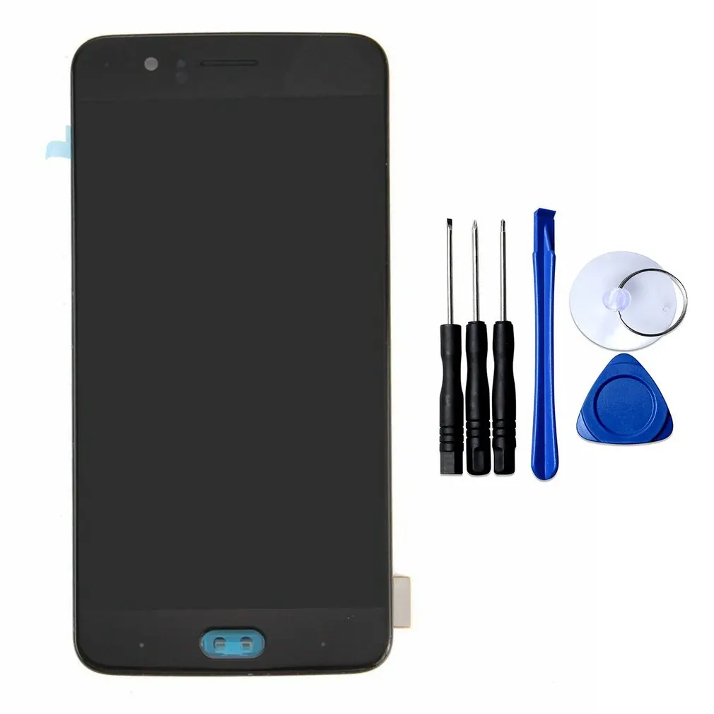 Oneplus 5 A5000 LCD Для Oneplus 3/3t A3000 A3003/5 A5000/One A0001 ЖК-дисплей с сенсорным экраном дигитайзер сборка+ рамка запасные части для экрана - Цвет: Oneplus 5 A5000 LCD