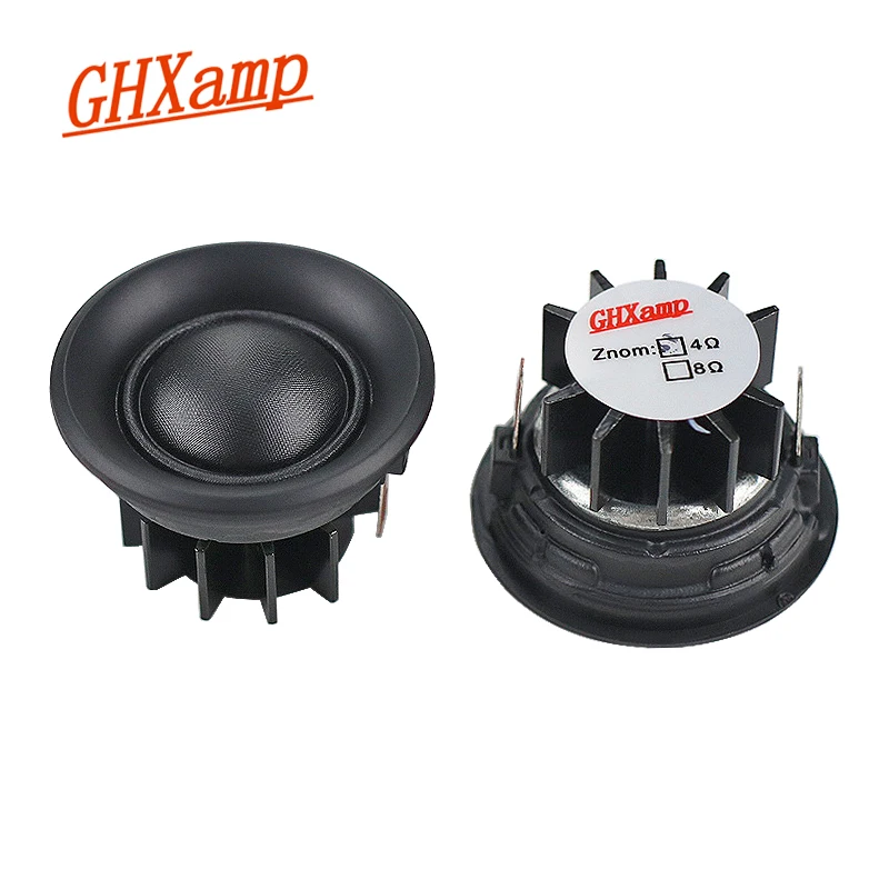 2PCS 20 Core 1.5 inch Tweeter Car Speaker Units 4OHM 10W Silk Diaphragm Dome Loudspeaker