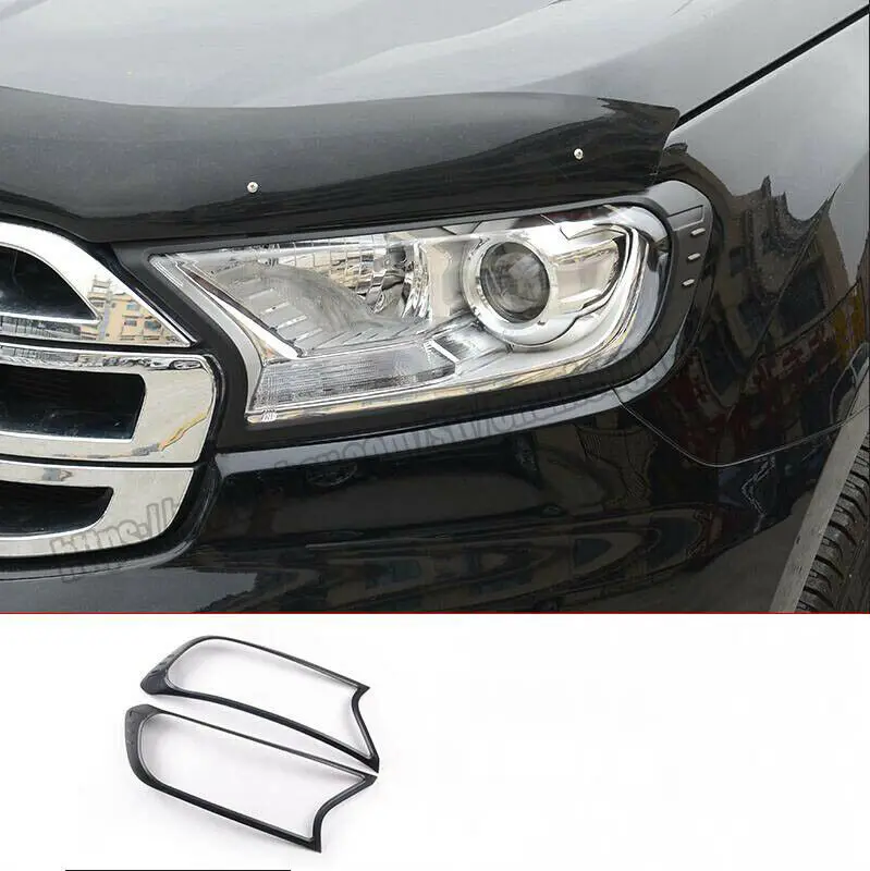 Передняя фара Защитная Крышка Накладка для Ford Ranger Everest