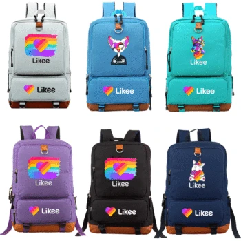 

LIKEE LIVE Boys and Girls Fashion Backpack School Bags Modern Laptop Backpack Teen School Bag for Boys Girls Travel Backpack