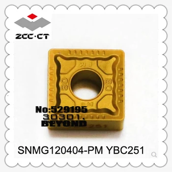 

Original ZCC SNMG120404-PM YBC251 SNMG 120404 PM for MSSNR MSBNR MSKNR Lathe Tools Turning Toolholder Carbide Inserts CNC Cutter