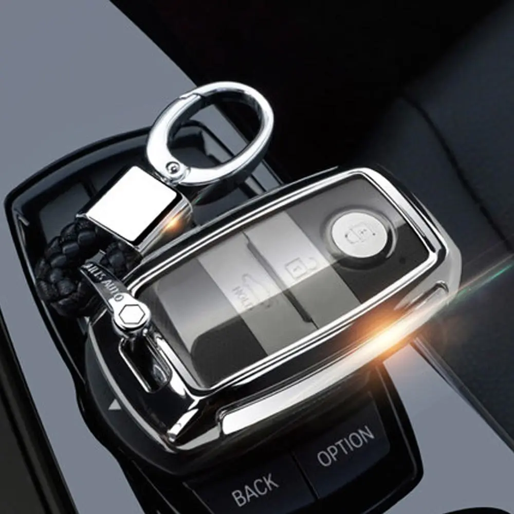 Option 5 3BTN TPU чехол для ключа автомобиля для Kia Ceed Rio 5 Sportage R K2 K3 K4 K5 Sorento Cerato Optima QL R- чехол для ключей - Название цвета: Option 5