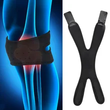 1 Pair Kneepad Breathable Patella Pressure Reducing Shock-Proof Leg Protector For Outdoor Sports Cycling Climbing Basketball