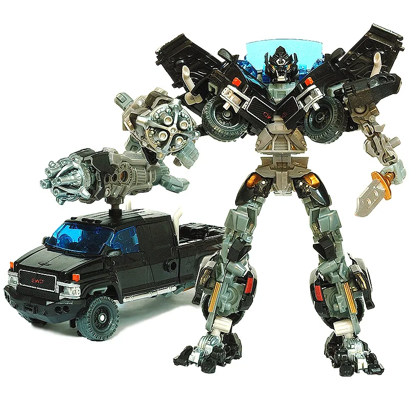 Hai zhi star H603 Transformation Toy Jingang 3 Algam/GMC Car Robot Genuine Children Model Gift Box