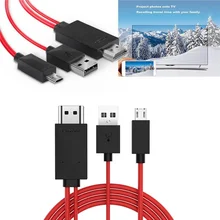 1 шт. MHL к HDMI адаптер 1080P MHL Micro USB к hdmi-кабель, адаптер Full HD 1080P ТВ конвертер 11PIN для samsung Galaxy телефонов