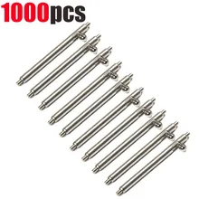 

1000Pcs Stainless Steel Watch Strap Quick Release Spring Bar Pins Watch Band Repair Tool 1.8mm diameter 18 19 20 21 22 23 24 mm