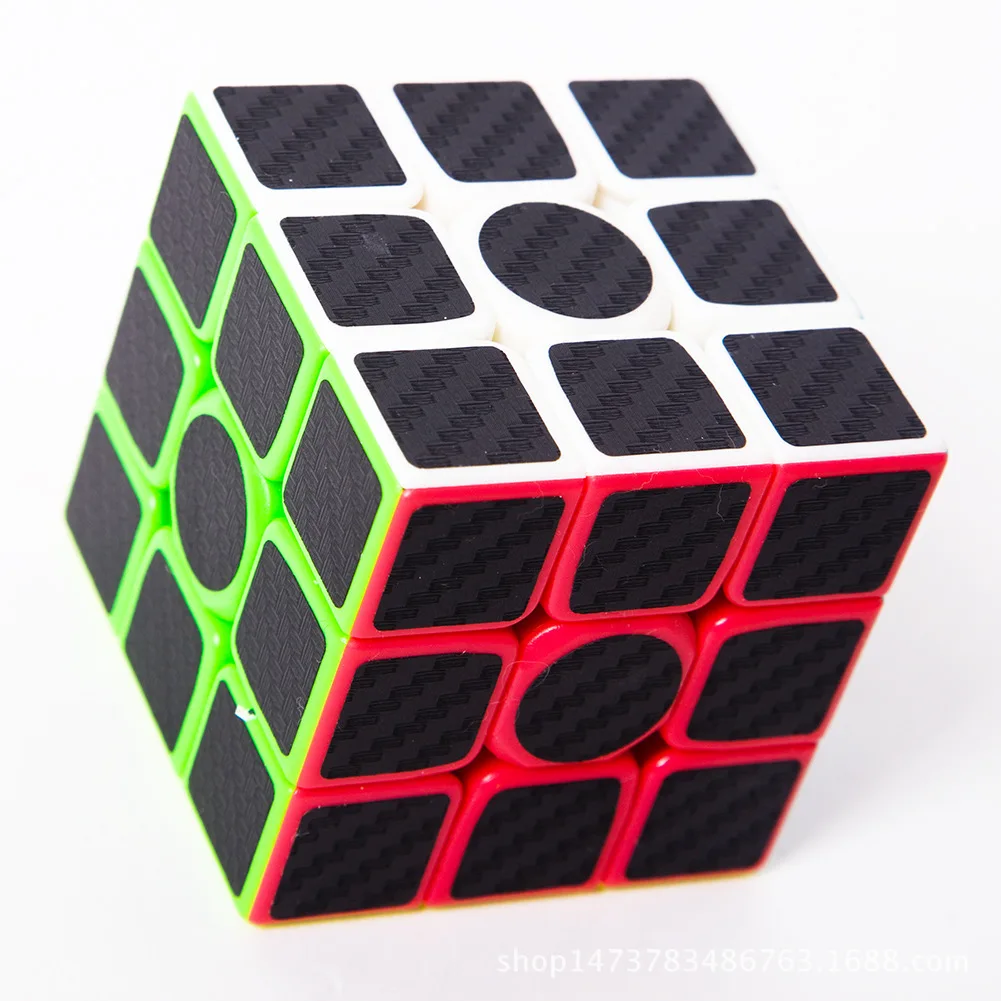 

CHILDREN'S Toy Three Layer Rubik's Cube Carbon Fiber Wear-Resistant Rubik's Cube Educational Toy Learning Toy