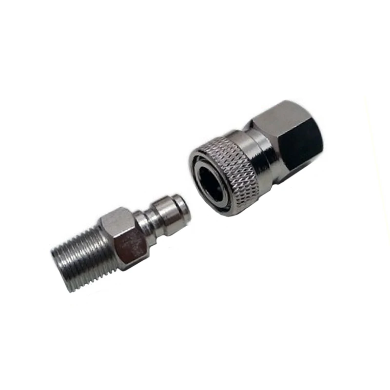 

Paintball 8 mm Quick Release Disconnect Fitting Male & Female Coupler Kits