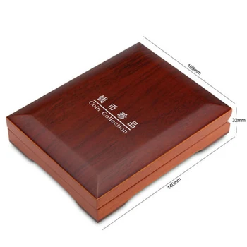 

Coin Display Box Single For Premier/NGC/PCGS Guardhouse Wood Case Storage Holder Coin Storage Box Home Simple Commemorative Cont