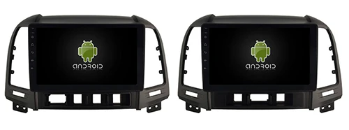 9 &quotAndroid 0 OS автомобильный мультимедийный GPS радио для Hyundai Santa Fe 2006-2012 и Elantra 2000-2006 с