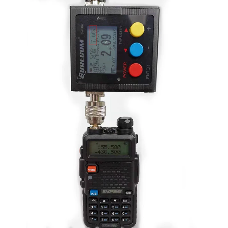 Рация BaoFeng UV 5R двусторонняя 8 Вт 10 км 136 каналов Двухдиапазонная УВЧ (174 400 МГц) (520