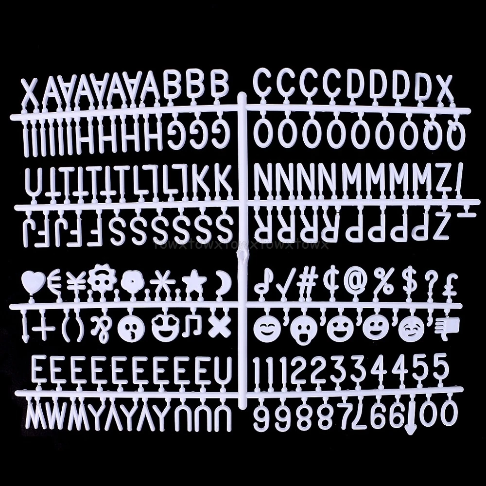 Персонажи для войлочной доски с буквами, 340 шт., цифры со сменными буквами, доска Jy23 19 Droship