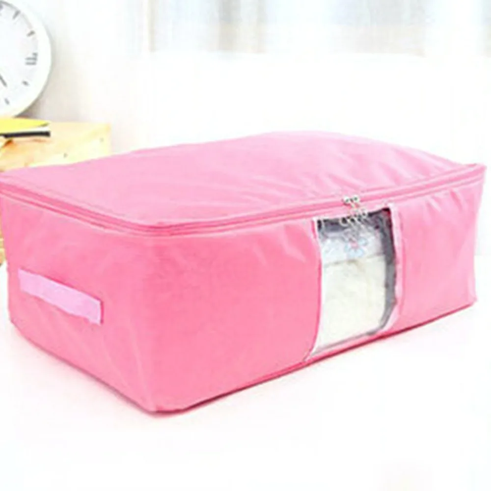 

Large Storage Oxford Cloth Clothes Quilt Blanket Duvet Laundry Pillows Clothing Compact Storage Bag Case Zipped Organizer