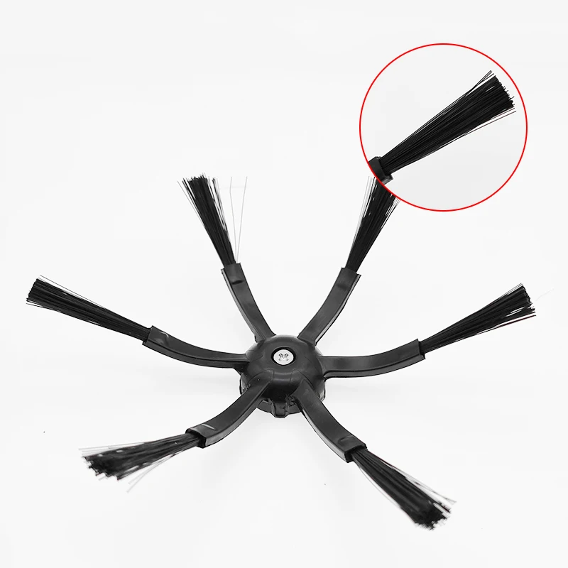 6-arm боковая щетка для Xiaomi/Roborock S50 S51 S55 S5 S6 пылесос Запчасти аксессуары для дома очистки подмена только