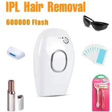 IPL Эпилятор Лазерная Эпиляция 600000 Флэш Профессиональный Постоянный Электрический Фото Безболезненный Резьба Волос Remover Всего Тела эпилятор фотоэпилятор удаление волос эпилятор лазерный