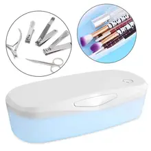 Stérilisateur UV dispositif de désinfection LED boîte de désinfecteur de beauté outil de nettoyage de boîte de désinfection de lumière ultraviolette pour pinces à ongles(China)