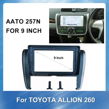 

Car Radio Fascia for TOYOTA ALLION 260 DVD frame Dash Mount Kit Adapter Trim Facial Panel Frame Dashboard 2 Din