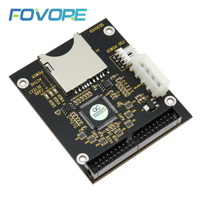 IDE/SATA на sd-адаптер SD 3 5 &quot3 дюйма 40pin 40 pin типа папа конвертер адаптеров IDE карты