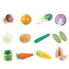 1PCS Wood Toy Magnetic Cutting Vegetables Cooking Food Pretend Play Simulation Kitchen Model Educational Toys For Children Kids 3