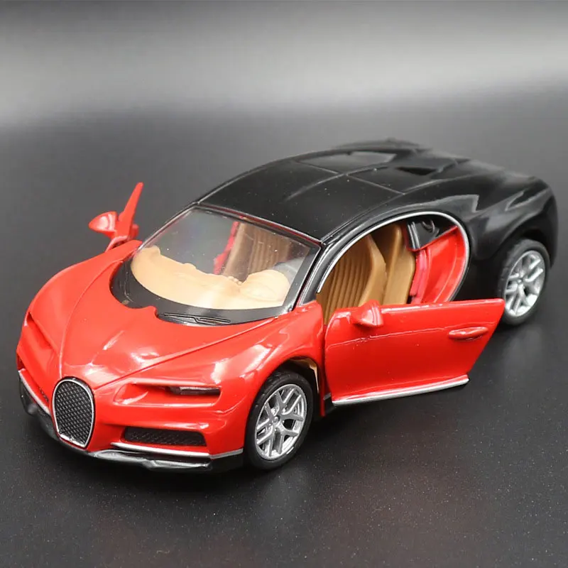 Large 1/18 Scale Chiron Super Sportcar Miniatures Alloy Diecast Car Model Presents  For Boyfriend Sound & Light Toy For Kids Gift - AliExpress