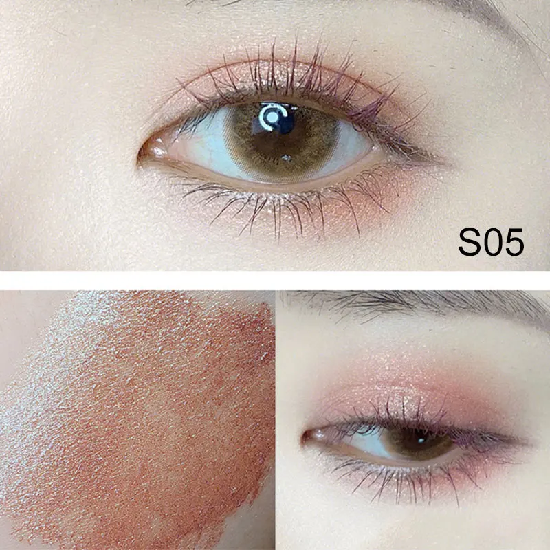 5 Liquid Eyeshadow Polarized Waterproof Long Lasting Shimmering Lightweight High Pigement Shining Eyeshadow V9-Drop - Цвет: 5