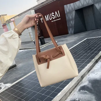 

New Style Fashion Large Capacity Bucket Bag Shoulder Hand Bag
