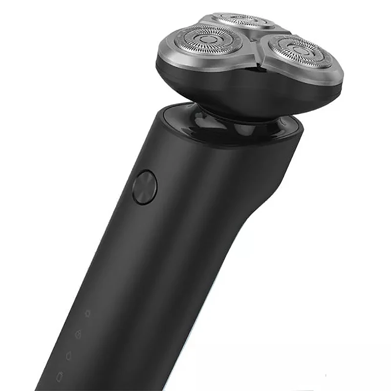 3D Перезаряжаемые Водонепроницаемый IPX7 электробритва влажные и сухие ротационные бритвы для мужчин электрические бритвы