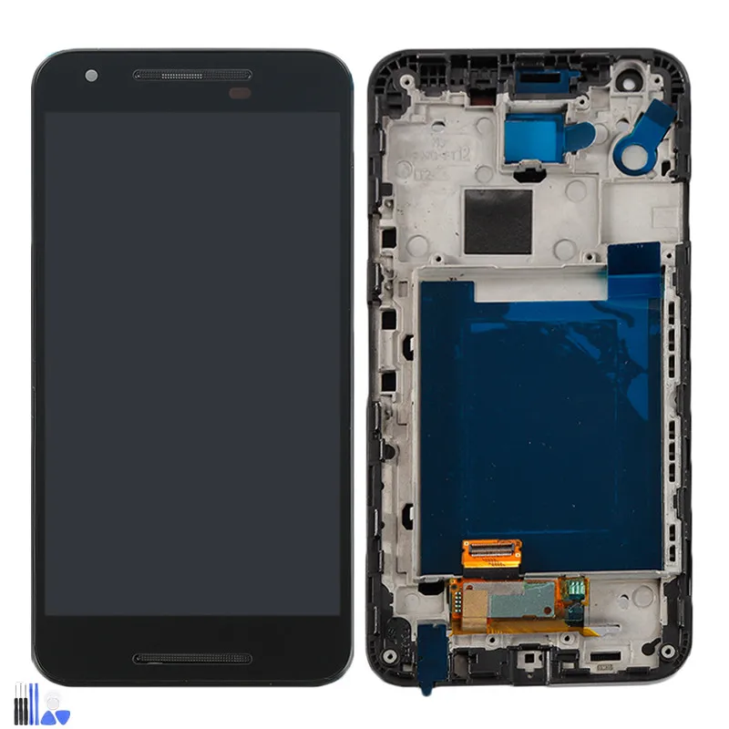 Не Dead Pixe 5 2 &quotдля LG Nexus 5X ЖК-дисплей сенсорный экран с рамкой дигитайзер сборка