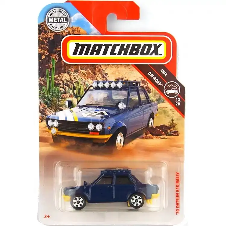 matchbox datsun rally