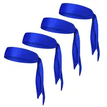 Спортивные повязки впитывающие нескользящие повязки супер мягкие повязки для фитнеса Бег Йога упражнения(синий